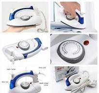 Foldable Mini Travel Steam Iron, 700W